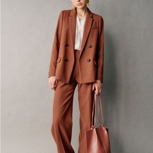 Sezane Christie Jacket Terracotta, US 4/EU 36